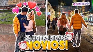 24 HORAS SIENDO NOVIOS CON QUEEN EN DISNEY 💖🏰 | YoSoyGil