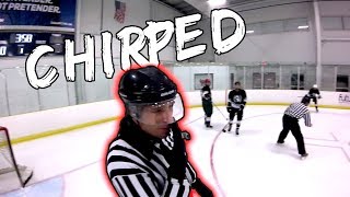 CHIRPED BY THE REF?! | GoPro Hockey | Beer League