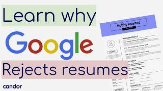 5 Reasons Google Auto Rejects Resumes