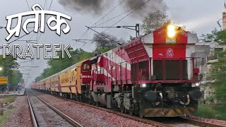 The MOST ENCHANTING EMD EVER !! "PRATEEK" the Very Special DIESEL LOCOMOTIVE | Indian Railways