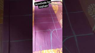 Armhole ky nishan🤞🧵✂️😍#fashion #youtubeshorts #cuttingskills #shortsviral