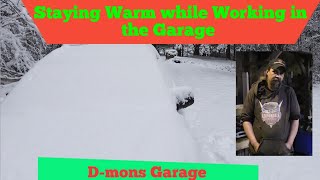 It's Winter | Heating the Garage - When & How | Money Saving Tips | Vlogmas Day 23