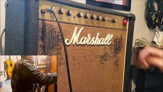 How nasty is this 1985 Marshall 5210?  First impression JCM 800 solid state Marshall