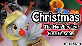 MLP Christmas Special: The Naughty List with Derpy Hooves & Snowcatcher My Little Pony Parody Spoof