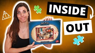 Doing a puzzle INSIDE OUT | Hogwarts Jigsaw Puzzle