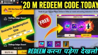 Free fire max redeem code today | ff max redeem code | free fire redeem code today