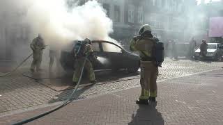 heel veel hulpdiensten met spoed naar demonstraties bij de Veiligheidsdag Vianen 100 jaar brandweer