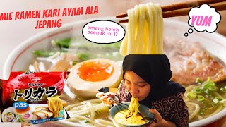 Review Nissin ramen torikara, ramen jepang rasa kari ayam 🔥