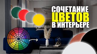 Выбор ЦВЕТОВЫХ РЕШЕНИЙ для интерьера. Дизайн интерьера. RENDER STUDIO