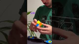 Solving 2*2 Rubiks cube in 3.38 sec #cube #rubik #rubikscubetutorial #cubing