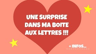 " Une Surprise Dans Ma Boite Aux Lettres * (LAURA)