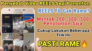 PENYEBAB VIDEO REELS FACEBOOK TIDAK BANYAK PENONTON, CARA REELS FB BANYAK VIEWER, CARA REELS FB FYP