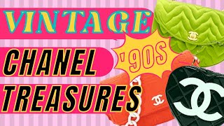 VINTAGE CHANEL TREASURES! 🍭 A BLAST FROM THE PAST 🍭