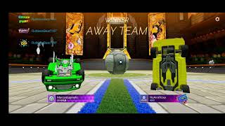 Playing Rocket League Sideswipe With My Friend (SUPER CRAZY ENDING!)