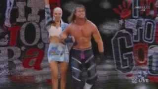 Lana Accompanies Dolph Ziggler & Attacks Summer Rae Once Again -WWE RAW- August 24th 2015