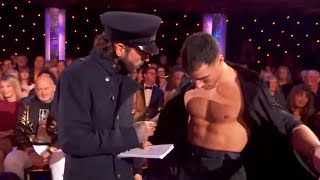 Strictly fans go wild as Gorka Marquez goes shirtless in skit on BBC show