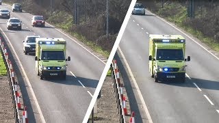 South East Coast Ambulance - 2 Emergency Ambulances - Mercedes Sprinters