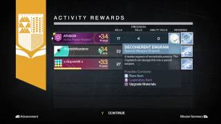 Destiny 10 to 30 Daily heroic rewards! Are they worth it?