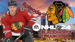 NHL 24 Blackhawks Franchise Episode 2