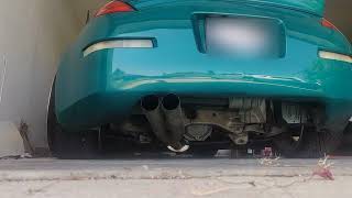 Nissan 350Z ISR Blast Pipes + Megan Racing Test Pipe