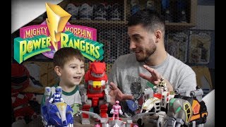 UNBOXING THE IMAGINEX MIGHTY MORPHIN POWER RANGERS ZORDS