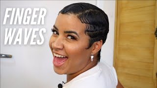 TESTEI FINGER WAVES COM POMADA | Camilla Santana