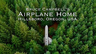 Airplane Home in the Forest - Oregon Travel