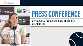 Aryna Sabalenka | Press Conference ahead of R128 #IBI24