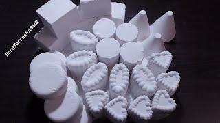 Crunchy White Baking Soda Crushing | Satisfying | Relaxing | ASMR Baking Soda |