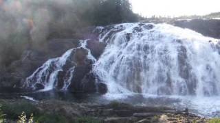 High Falls Мichipicoten River, Wawa, Ontario, Canada