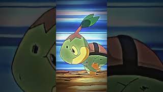 Turtwig goes crazy Ash Vs Roark Gym battle Pokémon Diamond and Pearl #battle #animeedit #pokemon