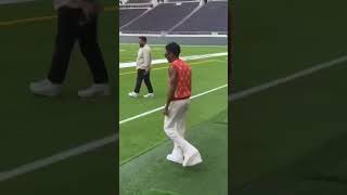 wizkid inspects stadium for his upcoming concert. #afrobeat #afrobeats #wizkid