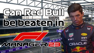 Is it possible to beat Red Bull in F1 Manager 2023?