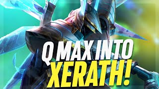 This is why you should ALWAYS Q Max into Xerath | Carnarius | League of Legends