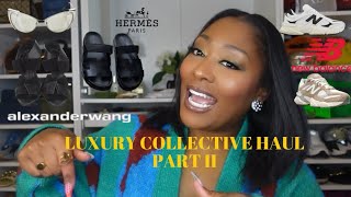 LUXURY COLLECTIVE HAUL PART II | AlexanderWang + Hermes + New Balance +Tom Ford