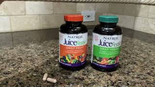 Natrol JuiceFestiv Daily Fruit & Veggie with SelenoExcell and Whole Food Review