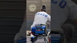 [Sweet Sound] Airless Paint Spraying Outdoors with a Graco Ultra XT