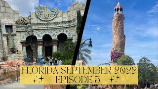 Florida September 2022 | Universal and Disney World Vlogs | Toothsome | Loews Royal Pacific