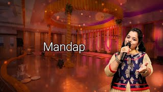 Mandap Sthapan|Lagn Geet|Vrushti Shah|Charvi weds Neal-USA|Gujarati Marriage song|Online show