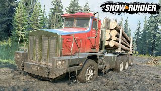 SnowRunner New Phase 3 | Order for Logs Task Wisconsin Grainwoods River