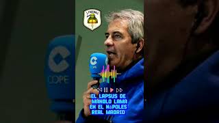 LAPSUS DE MANOLO LAMA EN EL NÁPOLES VS REAL MADRID DE CHAMPIONS