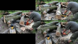 stihl vs husqarvana vs Dewalt flew 60 volt