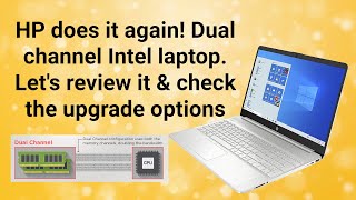 HP does it again! Nice dual channel memory Intel laptop 15s-fq2016na