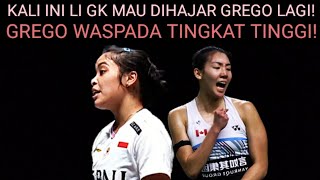 😱 SIP!1 PASTI KEREN NIH! Gregoria Mariska Tunjung vs Michelle Li. Badminton Bulutangkis