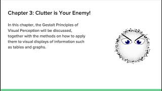 Chapter 3: Clutter is Your Enemy