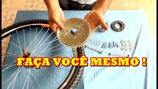 Como Montar Disco 44 dentes Na Bicicleta Motorizada 4T