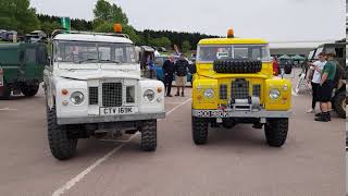 1-Ton Land Rovers at Gaydon 2018