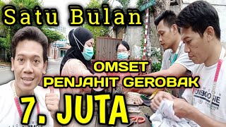 PENJAHIT SUKSES BERMODAL GEROBAK KELILING OMSET JUTAAN