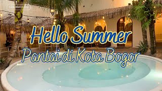 Cafe bagus Di Bogor, bernuansa pantai dan Hawai 🏖️🏖️🏖️