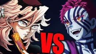 Demon slayer season 3 (akaza vs douma) blood battle Fan animation